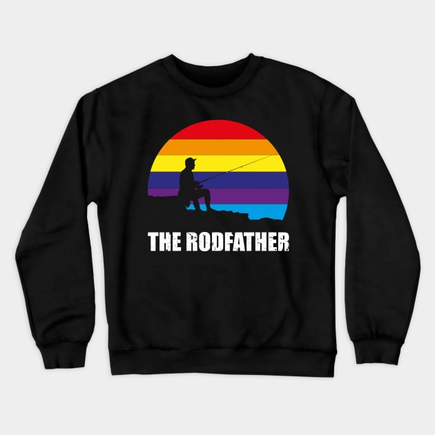 The Rodfather Crewneck Sweatshirt by teesvira